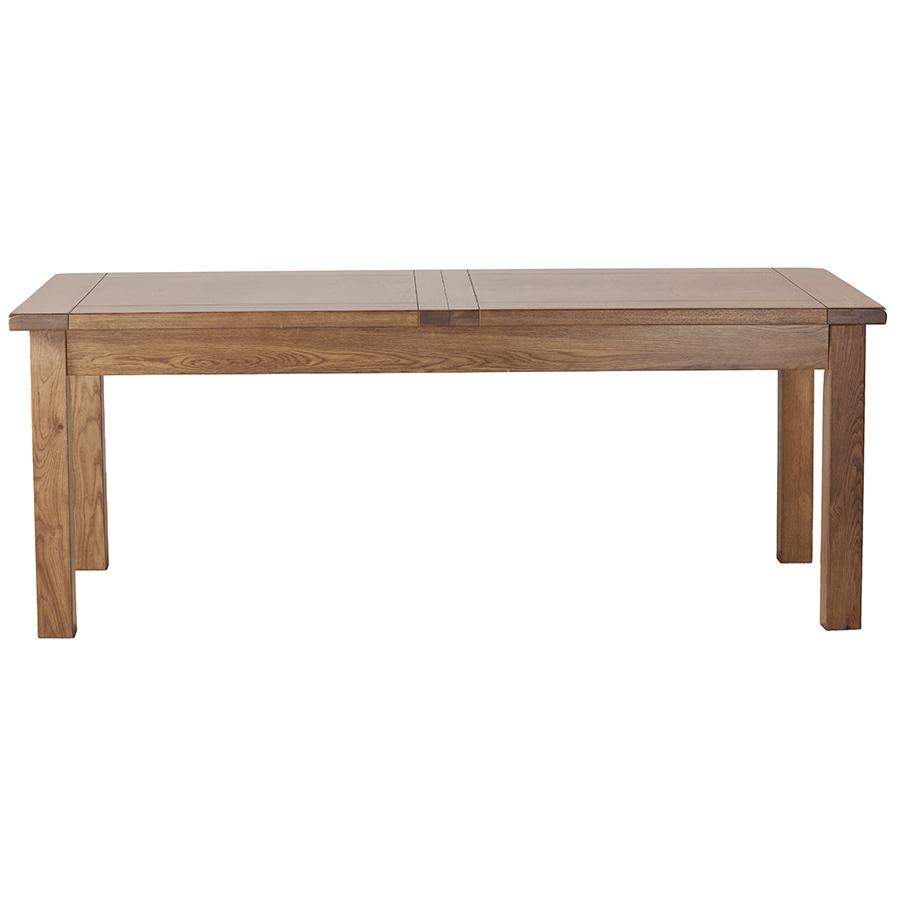 Sherwood Dark Solid Oak Large Extending Table